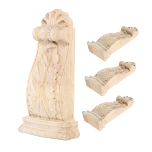 RORPOIR 4 Stück Dekorative Rustikale Holzverzierungen für Regale Europäisches Design Installieren für Wohnzimmer und Küchen RORPOIR 4 Stück Dekorative Rustikale Holzverzierungen für Regale Europäisches Design Installieren für Wohnzimmer und Küchen von RORPOIR