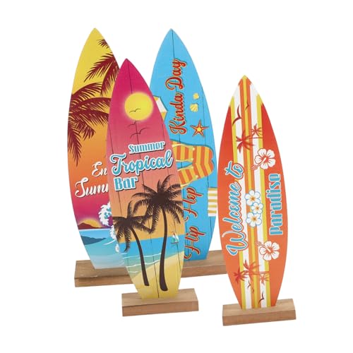 RORPOIR Handgefertigte Mini-Surfbrett-Ornamente Nautische Dekoration Für Zuhause Für Hochzeit Party Urlaub von RORPOIR