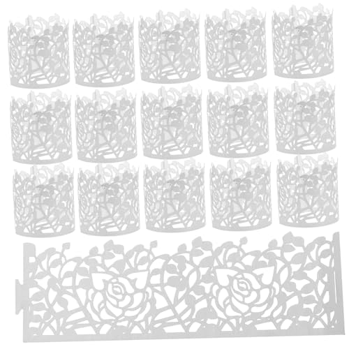 RORPOIR 50 Stück Tischdekorationen Silberne Serviettenringe Serviettenbänder Selbstklebend Serviettenringe Hochzeit Dekorative Serviettenschnallen Weihnachten Reflektieren des Papier RORPOIR 50 Stück Tischdekorationen Silberne Serviettenringe Serviettenbänder Selbstklebend Serviettenringe Hochzeit Dekorative Serviettenschnallen Weihnachten Reflektieren des Papier von RORPOIR