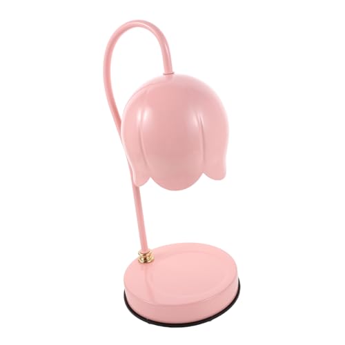 RORPOIR Aromatherapie Duftlampe Lilienblüte mit Stabilem Sockel Elektrischer Wachsverdampfer und Dekorative Tischlampe für Schlafzimmer Wohnzimmer Büro ohne Leuchtmittel von RORPOIR