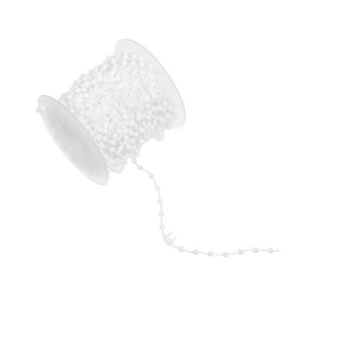 RORPOIR Beaded Chain Cord für Vertikale Jalousien Leise und Installieren Kompatibel mit Verschiedenen Marken Ersatz für Vertikale Rollos Weiß von RORPOIR