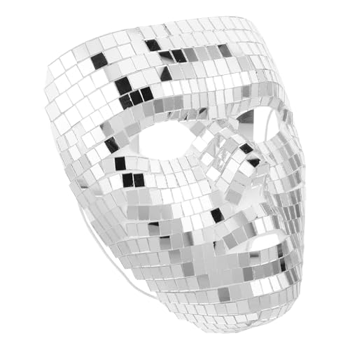 RORPOIR Funkelnde Cosplay Maske für Halloween Karneval und Themenpartys Unisex Innovatives Design für Bühnenaufführungen und Festliche Dekorationen RORPOIR Funkelnde Cosplay Maske für Halloween Karneval und Themenpartys Unisex Innovatives Design für Bühnenaufführungen und Festliche Dekorationen von RORPOIR