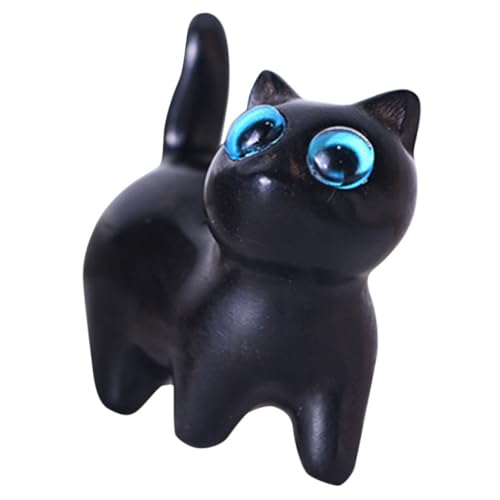 RORPOIR 2stücke Holz Katzenfigur Handgefertigte Süße Katzenstatue Aus Edlem Holz Dekoratives Wohnaccessoire Für Wohnzimmer Schlafzimmer Und Büro Für Katzenliebhaber RORPOIR 2stücke Holz Katzenfigur Handgefertigte Süße Katzenstatue Aus Edlem Holz Dekoratives Wohnaccessoire Für Wohnzimmer Schlafzimmer Und Büro Für Katzenliebhaber von RORPOIR