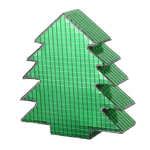 RORPOIR Glas Disco Weihnachtsbaum Klein Spiegelnde Tischdekoration für Büro Kamin und Kompakte Räume Robustes Glas Festliche Winter-Party Deko für Weihnachts-Tiered Tray und Schreibtisch RORPOIR Glas Disco Weihnachtsbaum Klein Spiegelnde Tischdekoration für Büro Kamin und Kompakte Räume Robustes Glas Festliche Winter-Party Deko für Weihnachts-Tiered Tray und Schreibtisch von RORPOIR