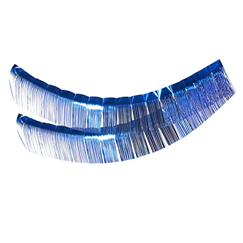 RORPOIR Glitzer Folienfransen Vorhang Blau Party Deko Türvorhang Fadenvorhang Festliche Parade Girlande Streamer für Polterabend Geburtstagsfeier RORPOIR Glitzer Folienfransen Vorhang Blau Party Deko Türvorhang Fadenvorhang Festliche Parade Girlande Streamer für Polterabend Geburtstagsfeier von RORPOIR