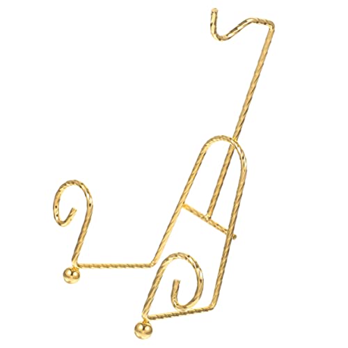 RORPOIR Goldene Tassenständer Aus Metall Für Tassen Und Teller Stabiler Tassenhalter Für Tisch Zur Präsentation Von Kaffeetassen Teetassen Und Geschirr Im Wohnbereich von RORPOIR