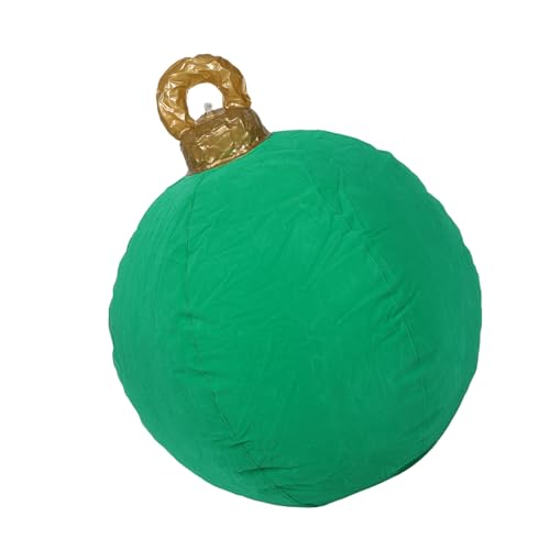 RORPOIR Große Aufblasbare Weihnachtskugeln aus Flockiertem PVC Weihnachtliche Garten Verandadekoration Leicht zu Installieren Angenehm im Griff Wiederverwendbar für Festliche RORPOIR Große Aufblasbare Weihnachtskugeln aus Flockiertem PVC Weihnachtliche Garten Verandadekoration Leicht zu Installieren Angenehm im Griff Wiederverwendbar für Festliche von RORPOIR