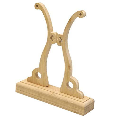 RORPOIR Handfächerhalter Aus Holz Runder Fächerständer Für Handfächer Display Halter Ständer Heimdekoration Vintage-stil Chinesischer Fächerständer von RORPOIR