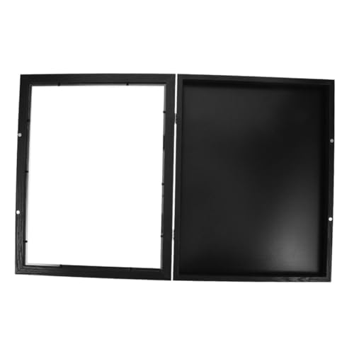 RORPOIR Großer Holz Shadow Box Rahmen für Sporttrikots Robuster Display Kasten mit Klarem Fenster zum Schutz und Präsentation von Fußball Baseball Basketball und Hockey Trikots RORPOIR Großer Holz Shadow Box Rahmen für Sporttrikots Robuster Display Kasten mit Klarem Fenster zum Schutz und Präsentation von Fußball Baseball Basketball und Hockey Trikots von RORPOIR