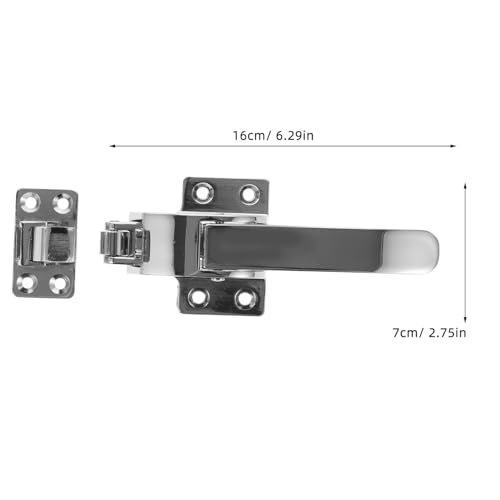 RORPOIR Heavy Duty Gefrierschrank Türgriff Metallgriff Ersatzgriff für Kühl Gefrierschranktüren Vielseitig Einsetzbar Langlebig Robust von RORPOIR