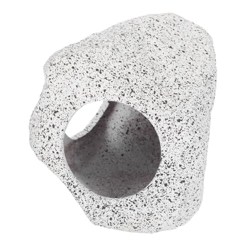 RORPOIR Keramischer Unterschlupf für Fische und Garnelen Sicherer Rückzugsort für Zucht und Spiel Ästhetische Dekoration für Aquarien Vielseitig Einsetzbar von RORPOIR