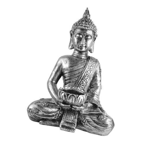 RORPOIR Buddha-kerzenständer Aus Kunstharz Handgefertigt Kerzenständer Ornament Schreibtisch-Dekoration Kunstharz Buddha-kerzenhalter Für Buddhistische Dekorationsbegeisterte RORPOIR Buddha-kerzenständer Aus Kunstharz Handgefertigt Kerzenständer Ornament Schreibtisch-Dekoration Kunstharz Buddha-kerzenhalter Für Buddhistische Dekorationsbegeisterte von RORPOIR