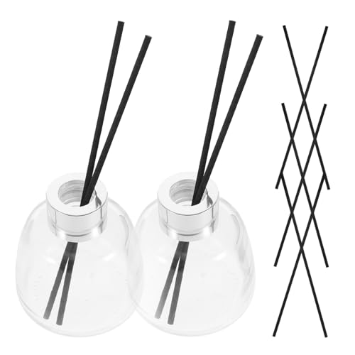 RORPOIR Leeres Glas-diffusor-fläschchen Apfelförmige Parfümflaschen mit Schwarzen Aromadiffusor-stäbchen Eleganter Duftölzerstäuber für Aromatherapie und Raumduft Zufällige RORPOIR Leeres Glas-diffusor-fläschchen Apfelförmige Parfümflaschen mit Schwarzen Aromadiffusor-stäbchen Eleganter Duftölzerstäuber für Aromatherapie und Raumduft Zufällige von RORPOIR