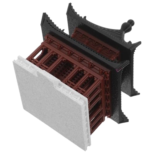 RORPOIR Altchinesischer Pavillon-Modell Für Aquarien Und Schreibtisch-Dekoration Miniatur-Ornament Für Chinesischen Pavillon Für Home Office Mikro-landschafts-Dekoration Aus Langlebigen RORPOIR Altchinesischer Pavillon-Modell Für Aquarien Und Schreibtisch-Dekoration Miniatur-Ornament Für Chinesischen Pavillon Für Home Office Mikro-landschafts-Dekoration Aus Langlebigen von RORPOIR