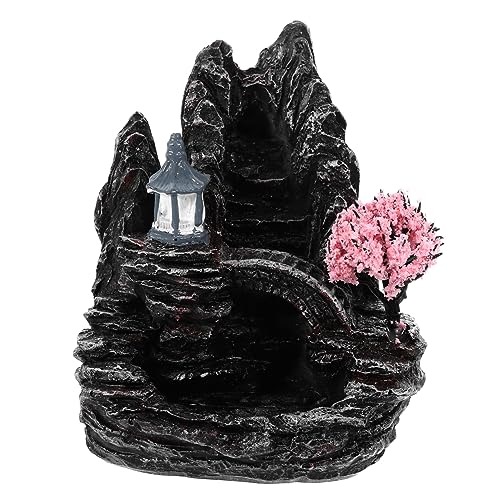 RORPOIR Rückfluss Weihrauch Wasserfall Wirkung Harz Handwerk Tisch Räuchergefäß Heimdekor Zimmer Sauna Yoga RORPOIR Rückfluss Weihrauch Wasserfall Wirkung Harz Handwerk Tisch Räuchergefäß Heimdekor Zimmer Sauna Yoga von RORPOIR