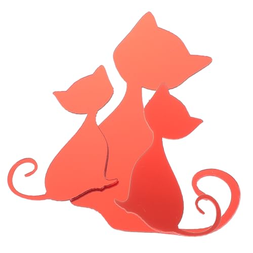 RORPOIR Spiegel Wandsticker Katzenmotiv DIY Wanddeko Selbstklebend Acryl Wandtattoo für Wohnzimmer Schlafzimmer Flur Einfache Anbringung ohne Beschädigung Moderne Wandgestaltung RORPOIR Spiegel Wandsticker Katzenmotiv DIY Wanddeko Selbstklebend Acryl Wandtattoo für Wohnzimmer Schlafzimmer Flur Einfache Anbringung ohne Beschädigung Moderne Wandgestaltung von RORPOIR