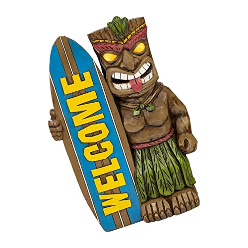RORPOIR Hawaiianische Form Kunstharz Kunsthandwerk Aus Kunstharz Hawaii-Figur Ornament Für Büro Tisch Bücherregal Dekoration von RORPOIR