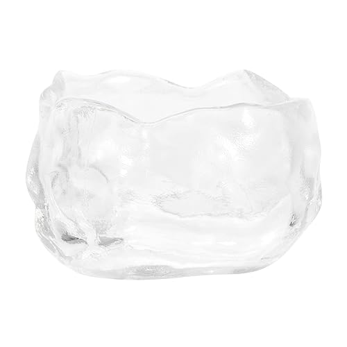 RORPOIR Trinkbecher Glas Transparent Vielseitiger Getränkebecher für Tee Wasser Saft Kaffee Milch Homeoffice und Zuhause Japanischer Stil Langlebig Einzigartig von RORPOIR