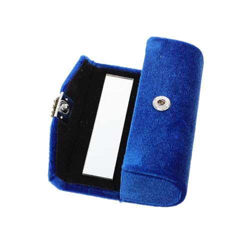 RORPOIR Vintage Samtweiches Lippenstift Etui mit Spiegel Tragbare Lippenstiftbox Langlebigem Kompakter Organizer für Standard Lippenstift als für Frauen Handlich für Unterwegs RORPOIR Vintage Samtweiches Lippenstift Etui mit Spiegel Tragbare Lippenstiftbox Langlebigem Kompakter Organizer für Standard Lippenstift als für Frauen Handlich für Unterwegs von RORPOIR
