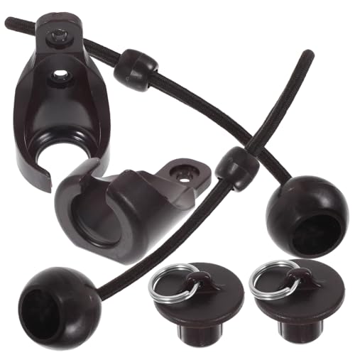 RORPOIR Vorhang Windschutz Set mit Elastischem Bungee Seil und Stabilen Halterungen Braune Gardinenhalter für Innen Außenrollos Einsetzbar Winddicht und Langlebig RORPOIR Vorhang Windschutz Set mit Elastischem Bungee Seil und Stabilen Halterungen Braune Gardinenhalter für Innen Außenrollos Einsetzbar Winddicht und Langlebig von RORPOIR