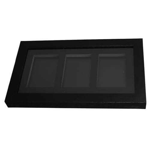 RORPOIR Wall-mounted Trading Card Display Frame aus Robustem Faserplattenmaterial Stilvolle Sammelvitrine für Baseball Sportkarten Einfache Montage ohne Werkzeug Stilvoller RORPOIR Wall-mounted Trading Card Display Frame aus Robustem Faserplattenmaterial Stilvolle Sammelvitrine für Baseball Sportkarten Einfache Montage ohne Werkzeug Stilvoller von RORPOIR
