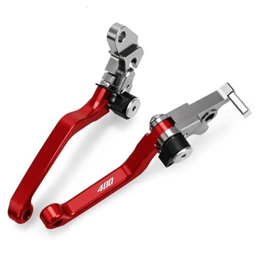 RORVECQ Bremshebel CNC Motorrad Für Suzuki DRZ400S/DRZ400SM 2000-2015 2016 2017 DRZ400 DRZ 400 S SM Motocross Pivot Bremse Kupplung Hebel(ROT) von RORVECQ