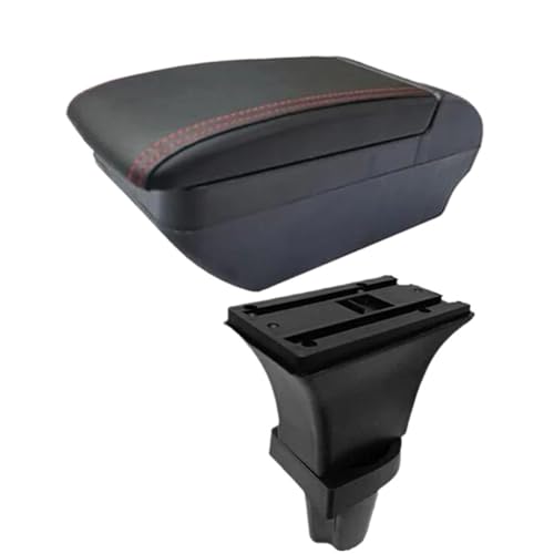 RORVECQ Für Kia Für Morning Für Picanto Auto-Armaturenbrett-Ablage Innenretrofit Innendetails(F rote Leitung Kein USB) von RORVECQ