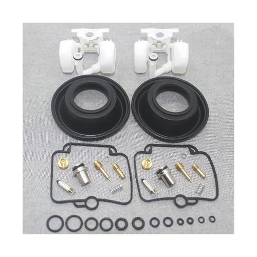 RORVECQ Kohlenhydrate Motorradvergaserreparatur Für B&MW F650 F 650 Kraftstoffsystem Jet Pilot Master Jet Vakuummembran(Set 5) von RORVECQ