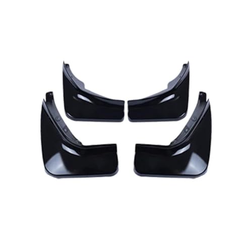 RORVECQ Spritzschutz 4 Stücke Auto Backen Farbe Schmutzfänger Für Volvo XC60 2018 2019 2020-2024 Vorne Hinten Spritzschutz Anti-schmutzig Kotflügel(Schwarz) von RORVECQ