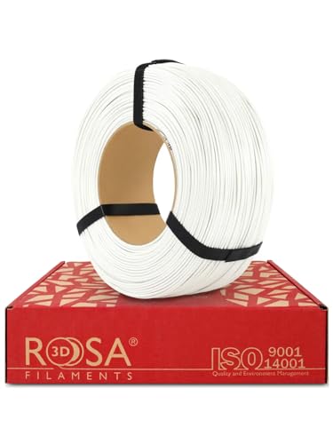 ROSA 3D ASA Filament 1.75 mm für 3D Drucker - Druckmaterialien 3D Drucker Technische Filament - 3D Printing Materials 3D Drucker Zubehör - Weiß Refill 1 kg ROSA 3D ASA Filament 1.75 mm für 3D Drucker - Druckmaterialien 3D Drucker Technische Filament - 3D Printing Materials 3D Drucker Zubehör - Weiß Refill 1 kg von ROSA 3D FILAMENTS