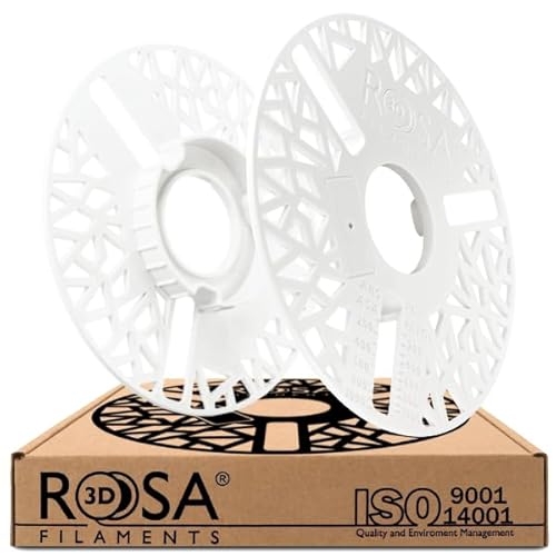 ROSA 3D Masterspool Spule für ROSA 3D Refill Filament für 3D Drucker | Druckmaterialien für PLA PETG ABS+ ASA PCTG 3D Drucker Filament | Filament 3D Printing Materials von ROSA 3D FILAMENTS