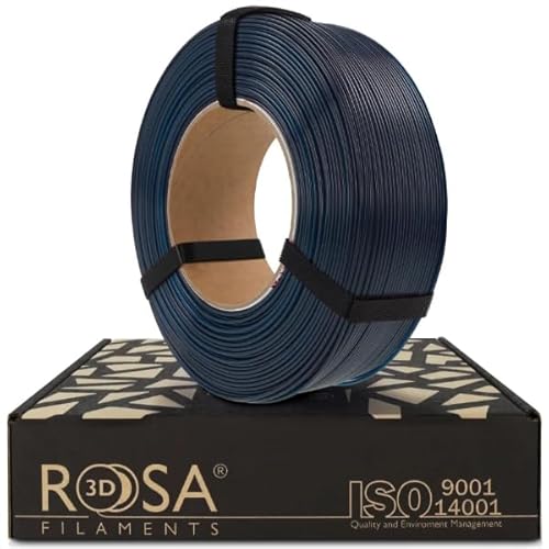 ROSA 3D PET-G Standard High Speed Filament 1.75 mm für 3D Drucker | Druckmaterialien Leicht Glänzend PETG 3D Drucker Filament | 3D Printing Materials | Transparent Marineblau Refill 1 kg ROSA 3D PET-G Standard High Speed Filament 1.75 mm für 3D Drucker | Druckmaterialien Leicht Glänzend PETG 3D Drucker Filament | 3D Printing Materials | Transparent Marineblau Refill 1 kg von ROSA 3D FILAMENTS