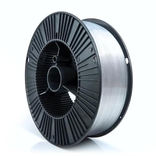 ROSA 3D PET-G Standard High Speed Filament 1.75 mm für 3D Drucker | Druckmaterialien Leicht Glänzend PETG 3D Drucker Filament | Filament 3D Printing Materials | Transparent Spule 3 kg von ROSA 3D FILAMENTS