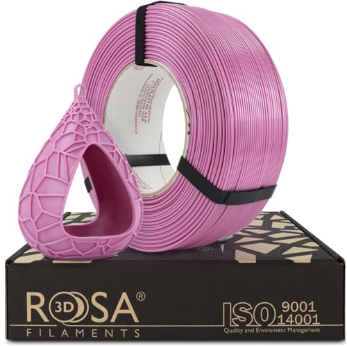 ROSA 3D PET-G Standard High Speed Filament 1.75 mm für 3D Drucker - Druckmaterialien PETG 3D Druckerfilament - 3D Printing Materials - Lila Refill 1 kg ROSA 3D PET-G Standard High Speed Filament 1.75 mm für 3D Drucker - Druckmaterialien PETG 3D Druckerfilament - 3D Printing Materials - Lila Refill 1 kg von ROSA 3D FILAMENTS