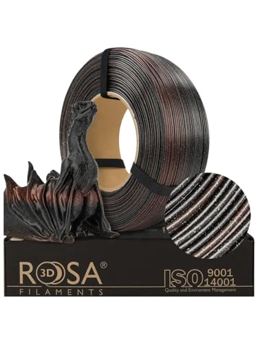 ROSA 3D FILAMENTS 3D-Druck-Filament Meteor 1.75 mm, 1 kg, Polylactide, 1000 Gramm von ROSA 3D FILAMENTS