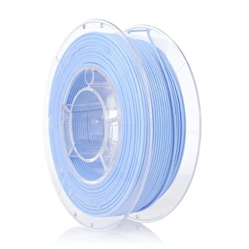ROSA 3D PLA Pastel Filament 1.75 mm für 3D Drucker | Druckmaterialien Bioabbaubar Leich Matt PLA 3D Drucker Filament | 3D Printing Materials | Blau Spule 0,35 kg von ROSA 3D FILAMENTS