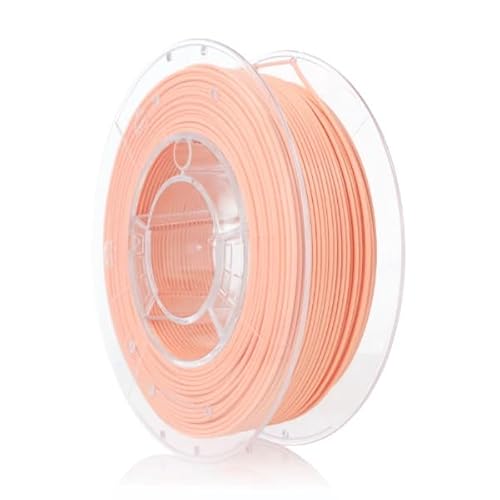 ROSA 3D PLA Pastel Filament 1.75 mm für 3D Drucker | Druckmaterialien Bioabbaubar Leicht Matt PLA 3D Drucker Filament | 3D Printing Materials | Pfirsich Spule 0,35 kg von ROSA 3D FILAMENTS