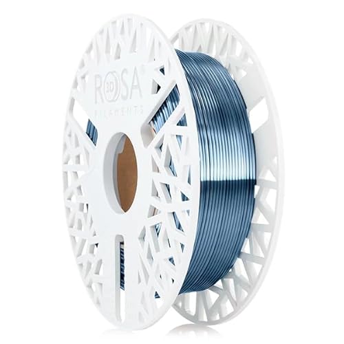 ROSA 3D PLA Silk Filament 1.75 mm für 3D Drucker | Druckmaterialien Leicht Glänzend Bioabbaubar PLA 3D Drucker Filament | Filament 3D Printing Materials | Marineblau Spule 0,5 kg ROSA 3D PLA Silk Filament 1.75 mm für 3D Drucker | Druckmaterialien Leicht Glänzend Bioabbaubar PLA 3D Drucker Filament | Filament 3D Printing Materials | Marineblau Spule 0,5 kg von ROSA 3D FILAMENTS