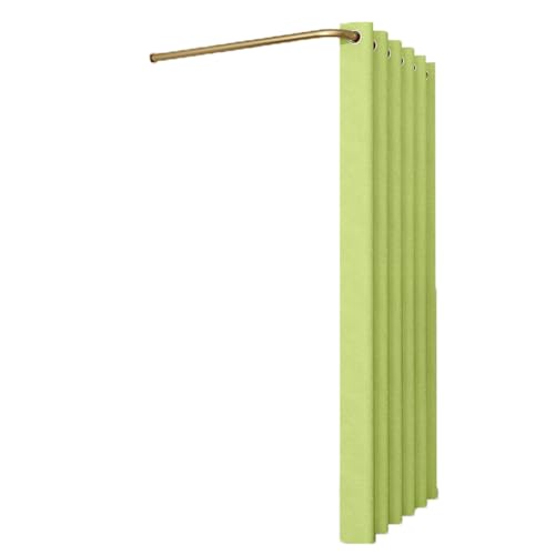 ROSEEONNE umkleidekabine mobil L-förmige Stangen-Umkleidekabine temporäre einfache Umkleidekabine Sichtschutz Compatible with Bekleidungsgeschäfte Einkaufszentren umkleidekabine(Fruit Green,80cm) von ROSEEONNE