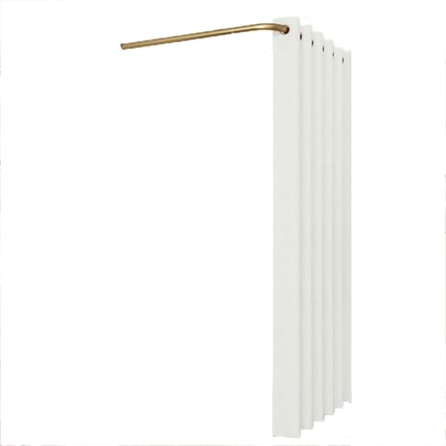 ROSEEONNE umkleidekabine mobil L-förmige Stangen-Umkleidekabine temporäre einfache Umkleidekabine Sichtschutz Compatible with Bekleidungsgeschäfte Einkaufszentren umkleidekabine(White B,90cm) von ROSEEONNE
