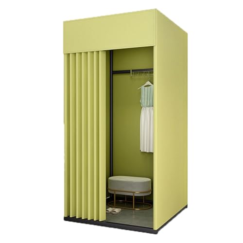 ROSEEONNE umkleidekabine mobil Temporäre Mobile Umkleidekabine, Ankleidezimmer Compatible with Bekleidungsgeschäfte tragbare Faltbare with Einkaufen im Freien 3 Größen umkleidekabine(Fruit Green,L) von ROSEEONNE