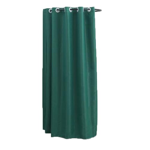 ROSEEONNE umkleidekabine mobil U-förmige Umkleidekabine mit Stange, Bekleidungsgeschäft tragbare temporäre Mobile Umkleidekabine geeignet Compatible with Einkaufszentren umkleidekabine(Dark Green) von ROSEEONNE