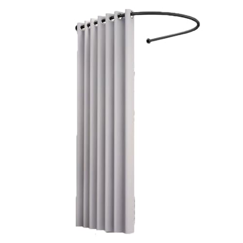 ROSEEONNE umkleidekabine mobil U-förmige Umkleidekabine tragbares Ankleidezimmer einfache mit Vorhängen Compatible with Privatsphäre das Home-Office-Einkaufszentrum umkleidekabine(Gray A,100 * 95cm) ROSEEONNE umkleidekabine mobil U-förmige Umkleidekabine tragbares Ankleidezimmer einfache mit Vorhängen Compatible with Privatsphäre das Home-Office-Einkaufszentrum umkleidekabine(Gray A,100 * 95cm) von ROSEEONNE