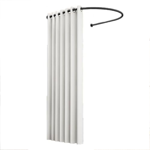 ROSEEONNE umkleidekabine mobil U-förmige Umkleidekabine tragbares Ankleidezimmer einfache mit Vorhängen Compatible with Privatsphäre das Home-Office-Einkaufszentrum umkleidekabine(White B,100 * 95cm) ROSEEONNE umkleidekabine mobil U-förmige Umkleidekabine tragbares Ankleidezimmer einfache mit Vorhängen Compatible with Privatsphäre das Home-Office-Einkaufszentrum umkleidekabine(White B,100 * 95cm) von ROSEEONNE