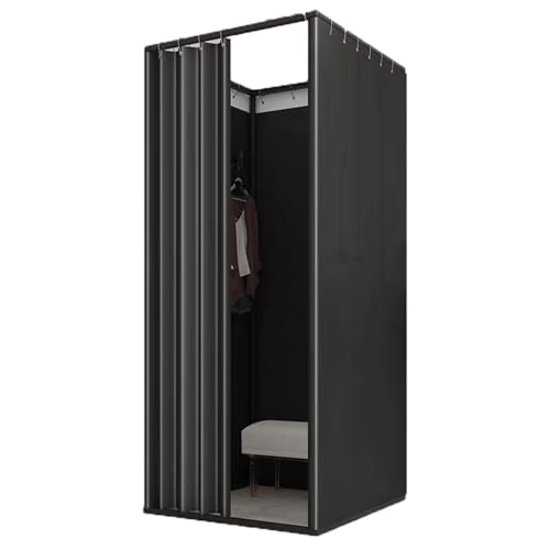 ROSEEONNE umkleidekabine mobil Umkleidekabine Compatible with Einkaufszentren und Einzelhandelsgeschäfte, bodenstehende Umkleidekabine, beweglicher, tragbarer Umkleideraum umkleidekabine(Svart,100cm) ROSEEONNE umkleidekabine mobil Umkleidekabine Compatible with Einkaufszentren und Einzelhandelsgeschäfte, bodenstehende Umkleidekabine, beweglicher, tragbarer Umkleideraum umkleidekabine(Svart,100cm) von ROSEEONNE