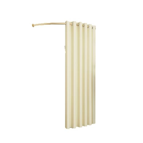 ROSEEONNE umkleidekabine mobil Umkleidekabine Typ C bodenstehende Umkleidekabine temporäre Umkleidekabine Compatible with Einkaufen, Bekleidungsgeschäft Büro 4 Größen umkleidekabine(Beige,80cm) von ROSEEONNE