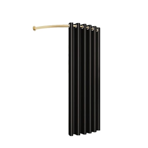 ROSEEONNE umkleidekabine mobil Umkleidekabine Typ C bodenstehende Umkleidekabine temporäre Umkleidekabine Compatible with Einkaufen, Bekleidungsgeschäft Büro 4 Größen umkleidekabine(Black A,90cm) von ROSEEONNE