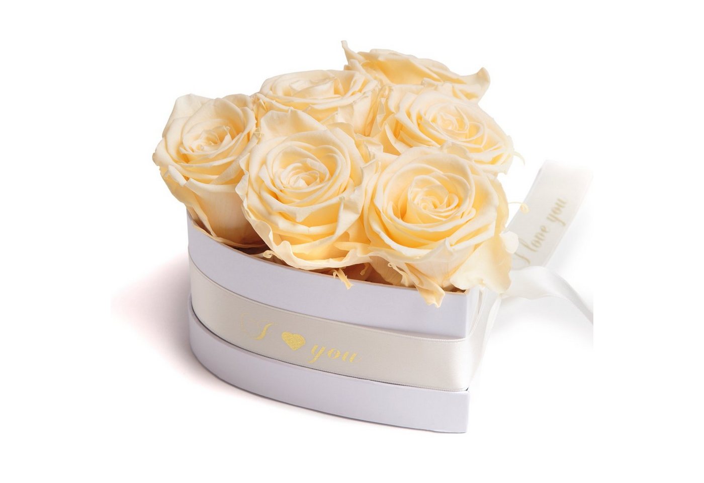 Kunstblume Infinity Rosenbox Herz 6 ewige Rosen I Love You Geschenk für Frauen Rose, ROSEMARIE SCHULZ Heidelberg, Höhe 10 cm, Valentinstag Geschenk für Frau, Made in Germany Kunstblume Infinity Rosenbox Herz 6 ewige Rosen I Love You Geschenk für Frauen Rose, ROSEMARIE SCHULZ Heidelberg, Höhe 10 cm, Valentinstag Geschenk für Frau, Made in Germany von ROSEMARIE SCHULZ Heidelberg
