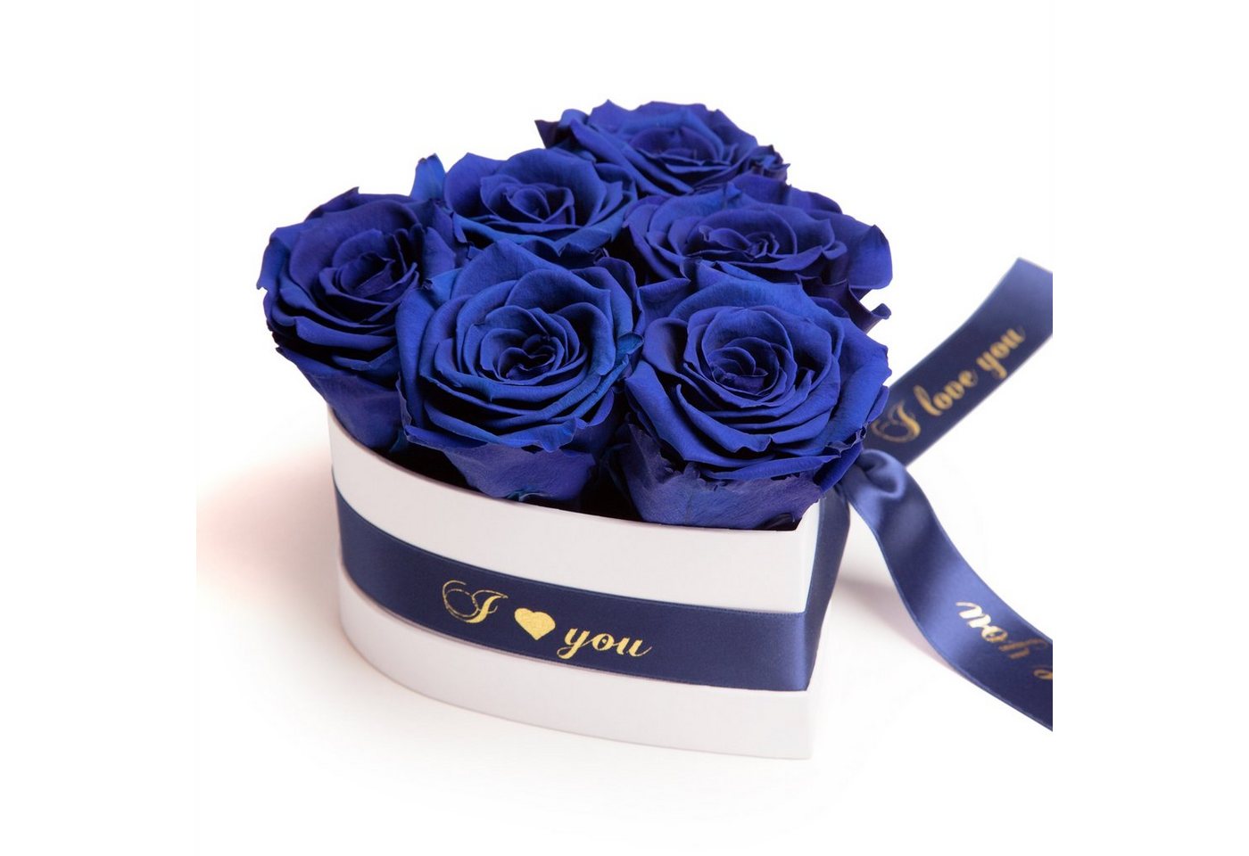 Kunstblume Infinity Rosenbox Herz 6 ewige Rosen I Love You Geschenk für Frauen Rose, ROSEMARIE SCHULZ Heidelberg, Höhe 10 cm, Valentinstag Geschenk für Frau, Made in Germany Kunstblume Infinity Rosenbox Herz 6 ewige Rosen I Love You Geschenk für Frauen Rose, ROSEMARIE SCHULZ Heidelberg, Höhe 10 cm, Valentinstag Geschenk für Frau, Made in Germany von ROSEMARIE SCHULZ Heidelberg