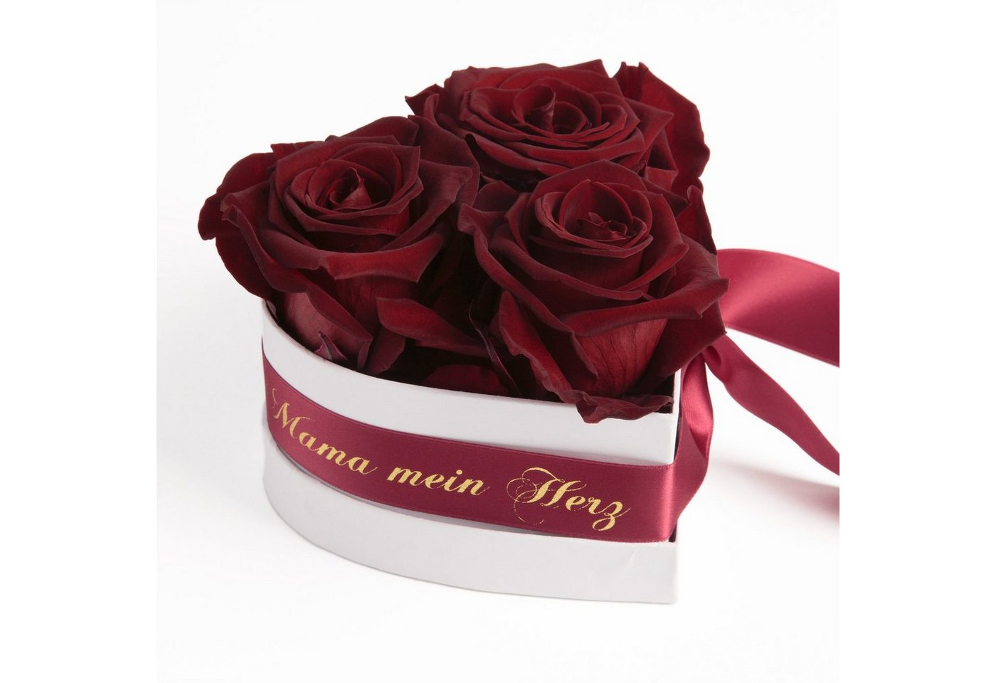 Kunstblume Mama Geschenk Du bist mein Herz Rosenbox Geschenkbox 3 Infinity Rosen Rose, ROSEMARIE SCHULZ Heidelberg, Höhe 10 cm, echte Blumen 3 Jahre haltbar, Made in Germany Kunstblume Mama Geschenk Du bist mein Herz Rosenbox Geschenkbox 3 Infinity Rosen Rose, ROSEMARIE SCHULZ Heidelberg, Höhe 10 cm, echte Blumen 3 Jahre haltbar, Made in Germany von ROSEMARIE SCHULZ Heidelberg